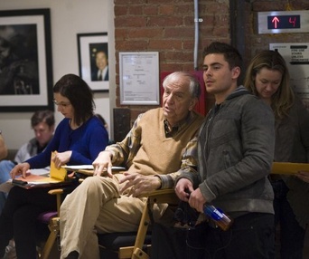Sur le plateau du film New Year's Eve