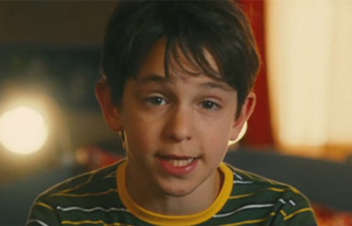 Zachary Gordon dans le film Diary of a Wimpy Kid