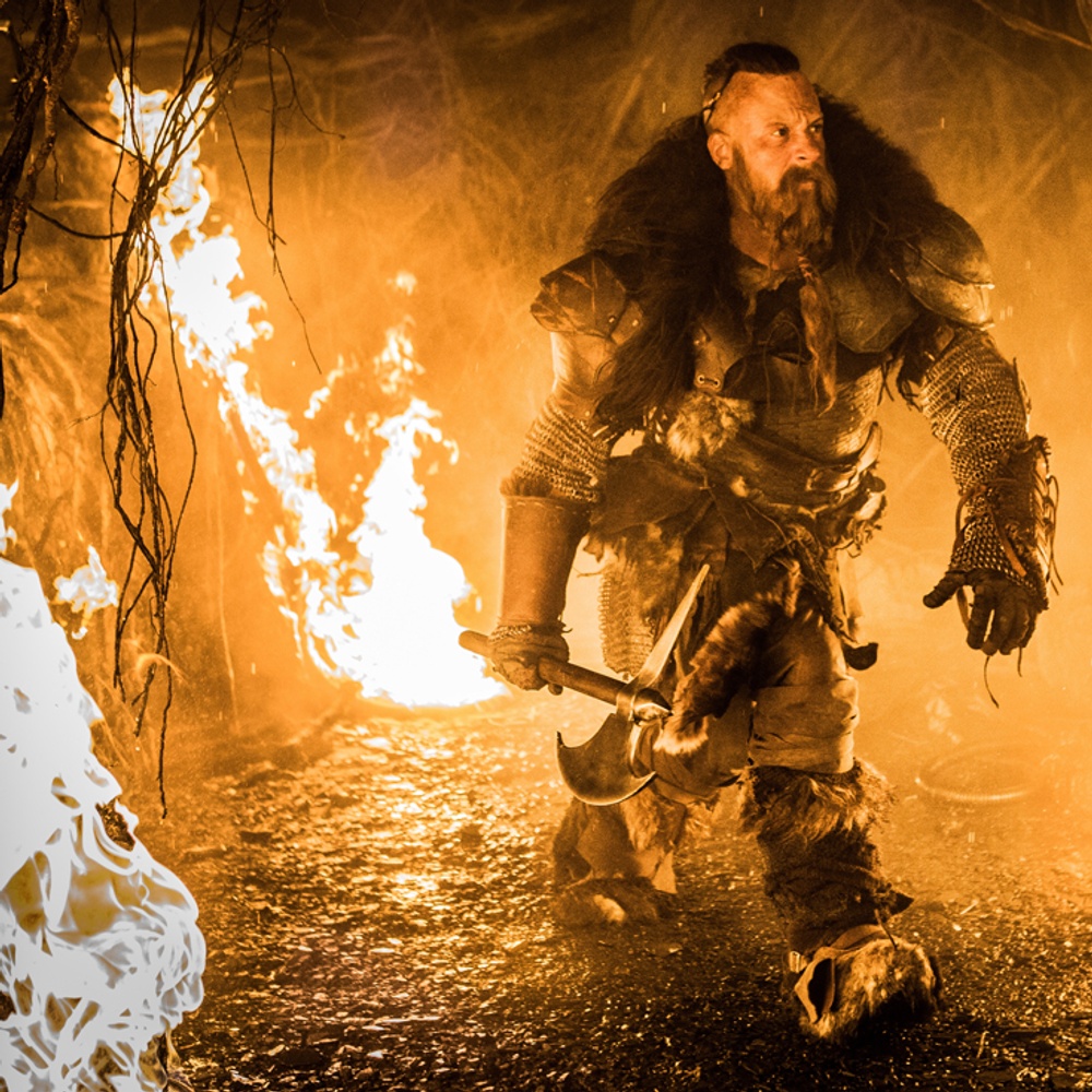 Une scène du film The Last Witch Hunter