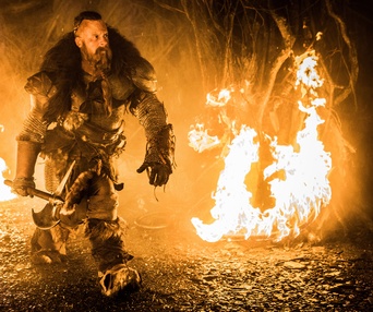 Une scène du film The Last Witch Hunter