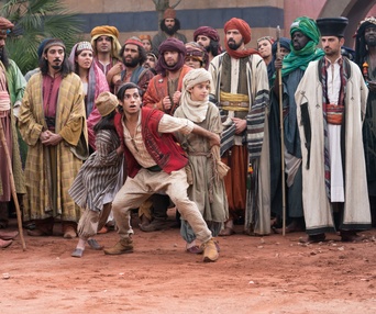 Une scène du film Aladdin