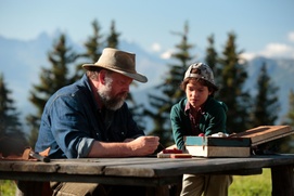 Une scène du film Les choses simples