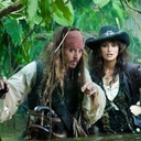 Johnny Depp et Penélope Cruz dans le film Pirates of the Caribbean: On Stranger Tides
