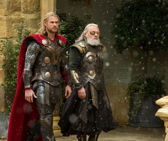 Une scène du film Thor: The Dark World