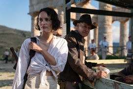 Une scène du film Indiana Jones and the Dial of Destiny Une scène du film Indiana Jones and the Dial of Destiny