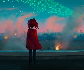 Une scène du film Connected