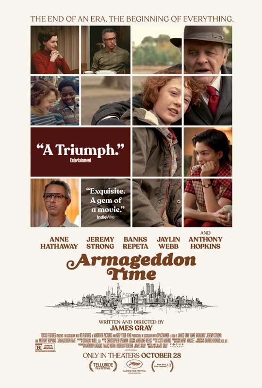 Affiche du film Armageddon Time