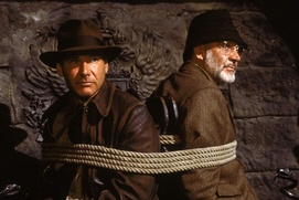 Une scène du film Indiana Jones and the Last Crusade