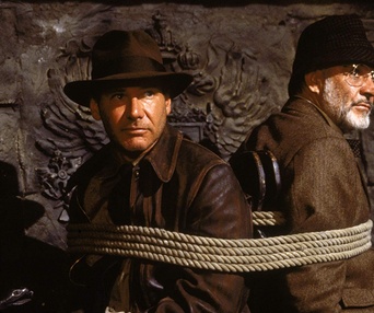 Une scène du film Indiana Jones and the Last Crusade