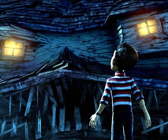 Scène du film La maison monstre