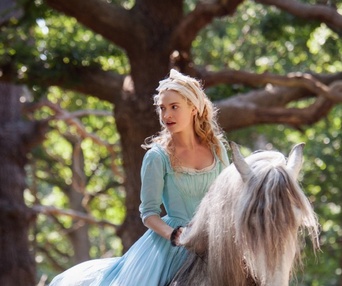 Une scène du film Cinderella