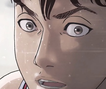 Une scène du film The First Slam Dunk