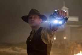 Une scène du film Cowboys & Aliens Une scène du film Cowboys & Aliens