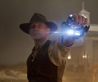 Une scène du film Cowboys & Aliens