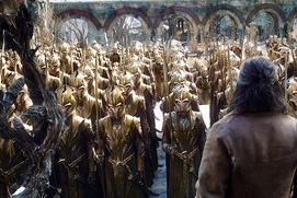 Une scène du film The Hobbit: The Battle of the Five Armies Une scène du film The Hobbit: The Battle of the Five Armies