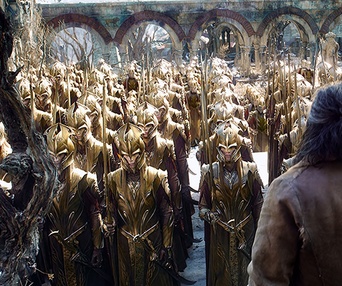 Une scène du film The Hobbit: The Battle of the Five Armies
