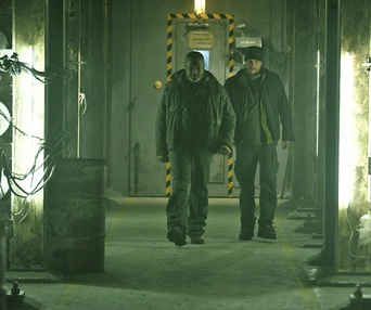 Une scène du film The Colony