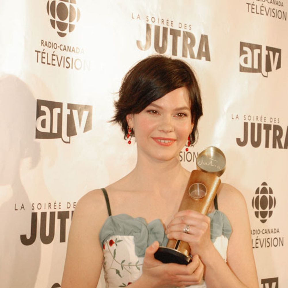 Fanny Malette à la neuvième soirée des Jutra.