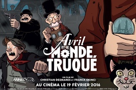 Affiche du film Avril et le monde truqué
