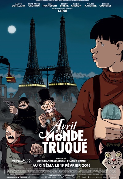 Affiche du film Avril et le monde truqué