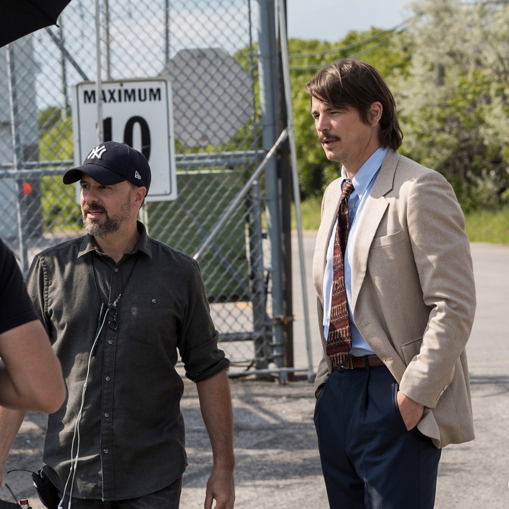 Sur le plateau du film Gut Instinct