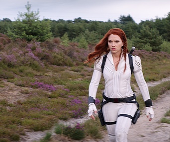 Une scène du film Black Widow