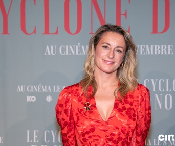 Tapis rouge du film Le cyclone de Noël