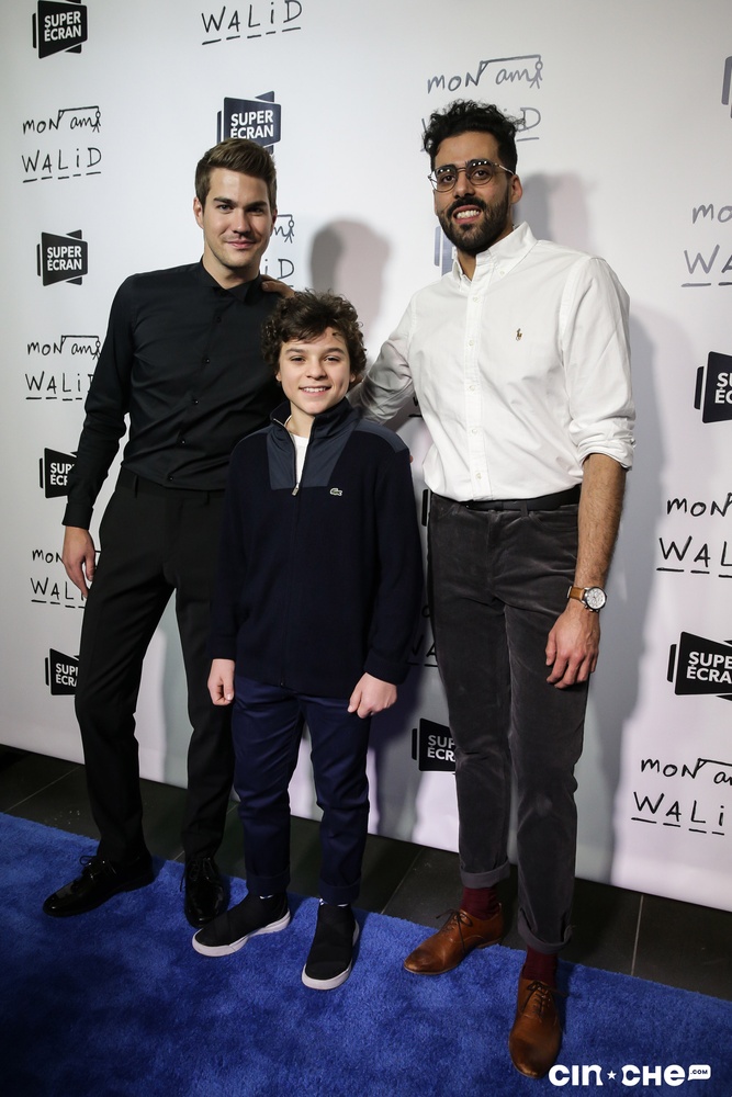 Sur le tapis rouge du film Mon ami Walid