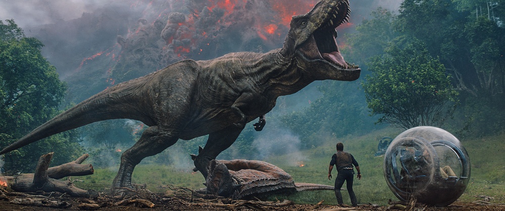 Une scène du film Jurassic World: Fallen Kingdom