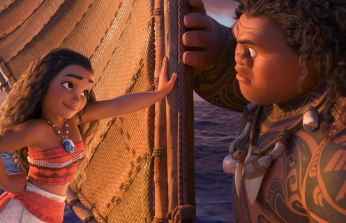 Une scène du film Moana