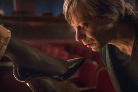 Une scène du film La vénus à la fourrure