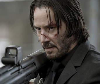 Une scène du film John Wick