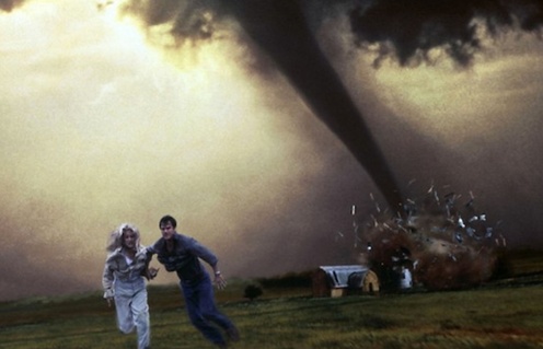 Une scène du film Twister