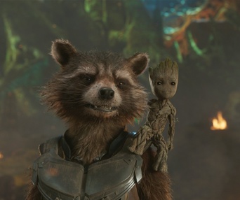 Une scène du film Guardians of the Galaxy Vol. 2