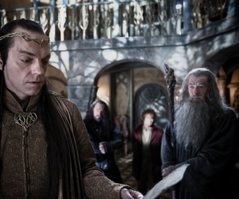 Une scène du film The Hobbit: An Unexpected Journey