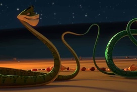 Une scène du film Sahara
