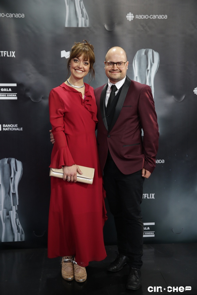 Sur le tapis rouge du Gala Québec Cinéma 2019