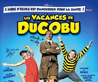 Affiche du film Les vacances de Ducobu