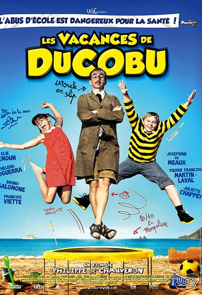 Affiche du film Les vacances de Ducobu