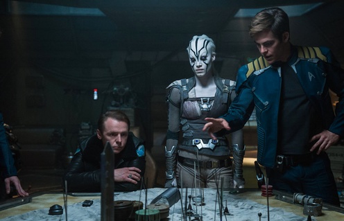 Une scène du film Star Trek Beyond