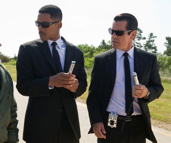 Une scène du film Men in Black III