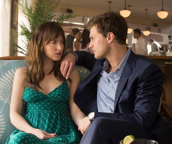 Une scène du film Fifty Shades of Grey