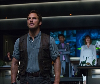 Une scène du film Jurassic World