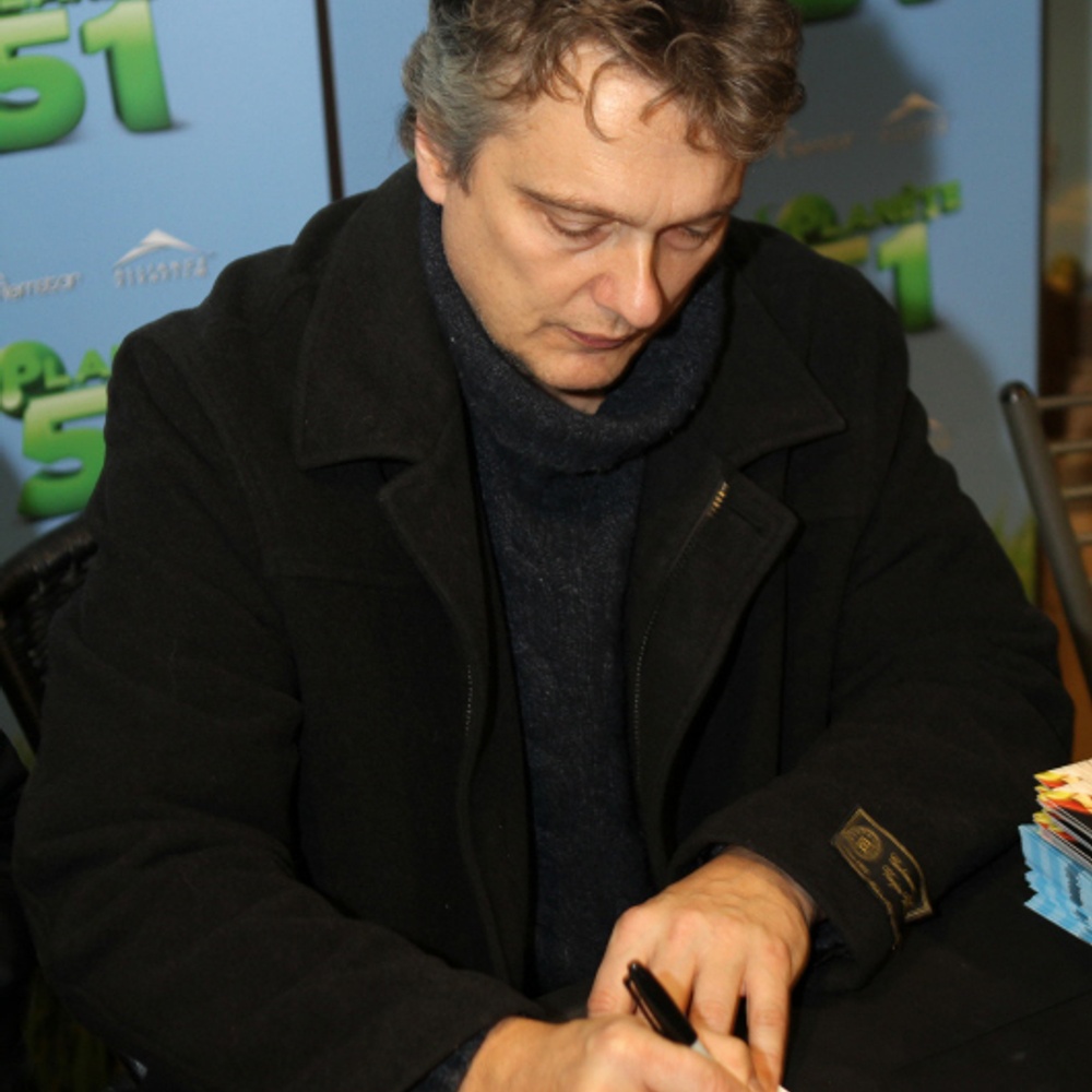 Normand D'Amour sur le tapis rouge de Planète 51