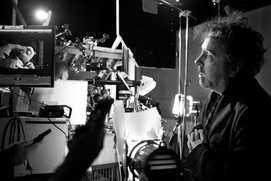 Sur le plateau du film Frankenweenie Sur le plateau du film Frankenweenie