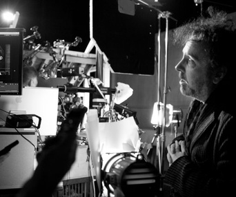 Sur le plateau du film Frankenweenie