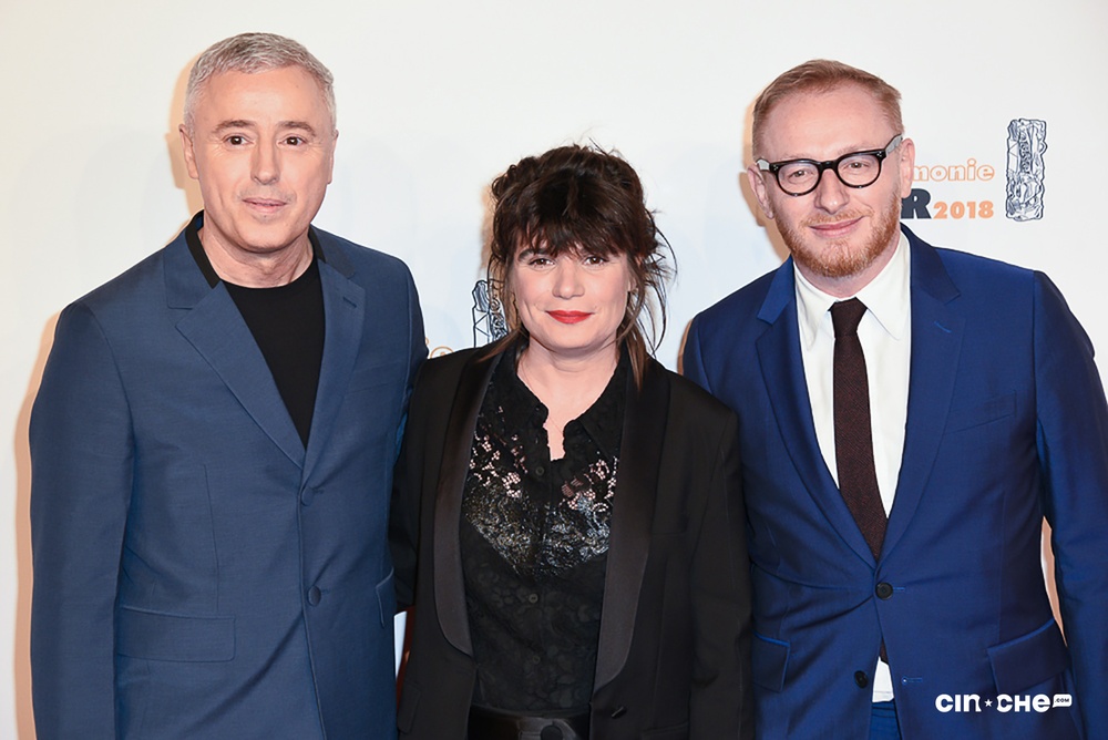 Sur le tapis rouge des César 2018