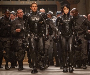 Une scène du film Pacific Rim