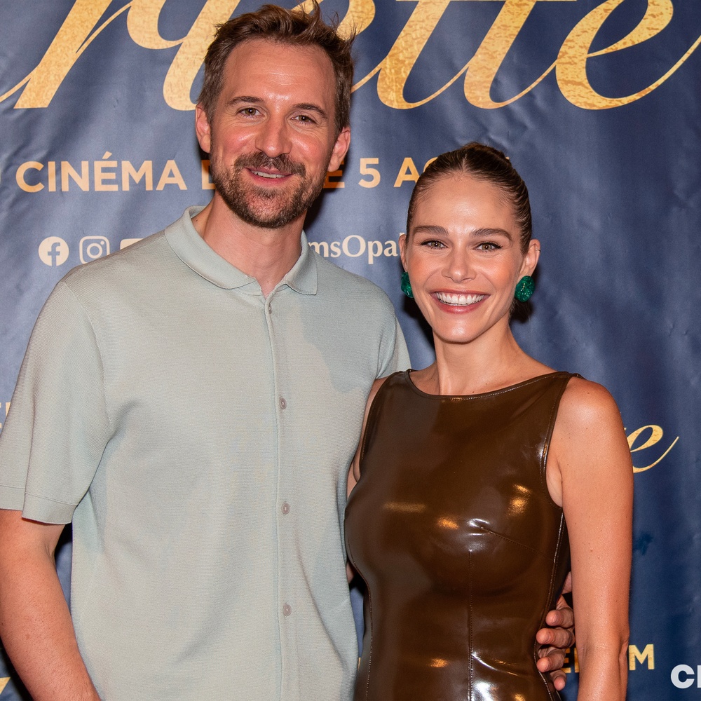 Sur le tapis rouge du film Arlette