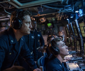 Une scène du film Hunter Killer